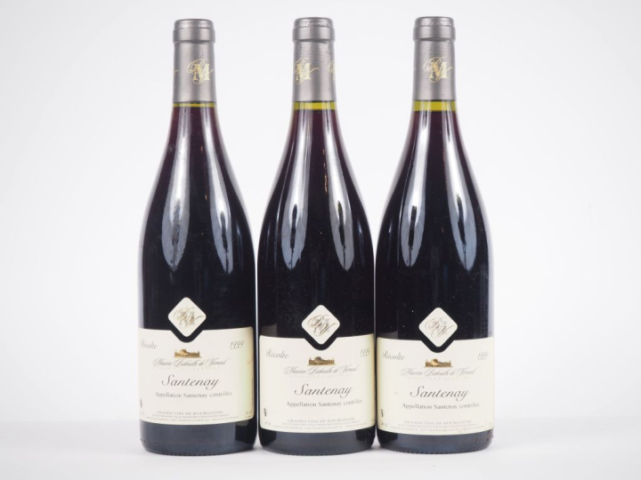 3 BOUTEILLES SANTENAY MAURICE BIDOUILH DE VERNEUIL - 1999