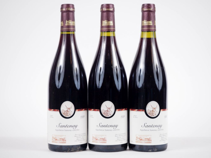 3 BOUTEILLES SANTENAY MAURICE BIDOUILH DE VERNEUIL - 1999