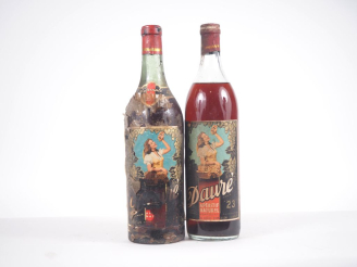 Vente aux enchères 2 VIEILLE BOUTEILLES DAURÉ GRAND ROUSSILLON - 1 ETS/1 ES 