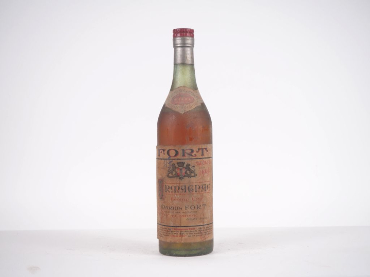 1 VIEILLE BOUTEILLE ARMAGNAC GRAND CRU MARIUS FORT - BS