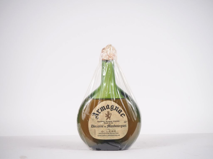 1 BOUTEILLE ARMAGNAC DOMAINE DE MAUBOURGUET - COFFRET 