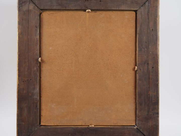 Suzanne REY de JAEGHER. "Bouquet de tulipes".  Huile sur panneau, sign