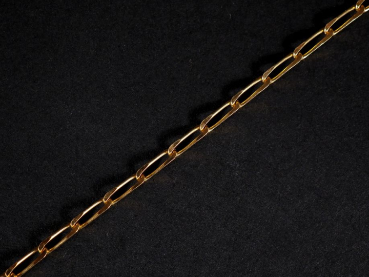 Bracelet en or 750 Poids : 2,80 g   