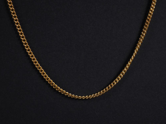 Vente aux enchères Collier or 750 Poids : 12,35 g   