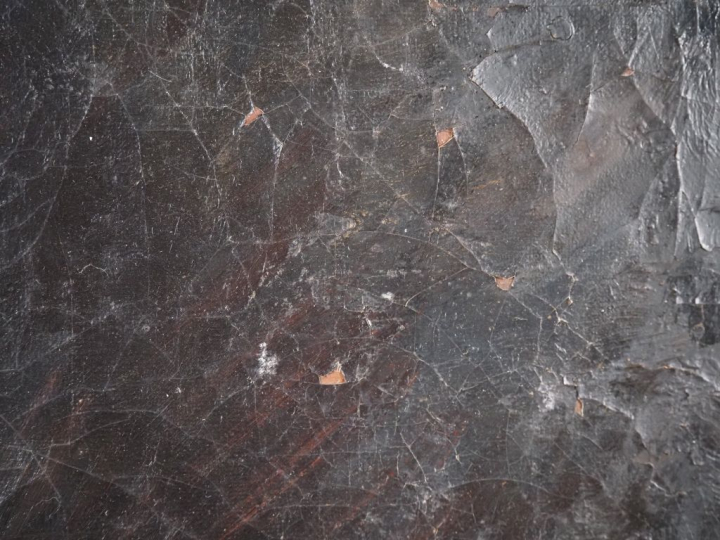 PRIOU (dans le goût de). "Portrait de muse". Huile sur toile. Dim. 61 