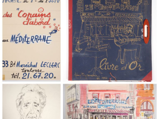 Vente aux enchères Rémy PEYRANNE. Livre d'or contenant 5 compositions ou études