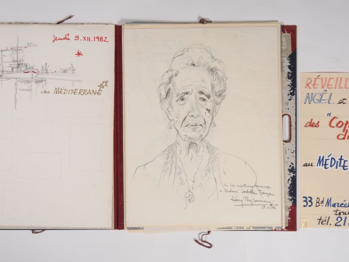 Rémy PEYRANNE. Livre d'or contenant 5 compositions ou études