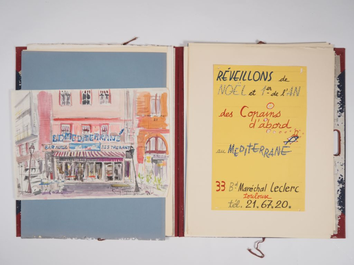 Rémy PEYRANNE. Livre d'or contenant 5 compositions ou études