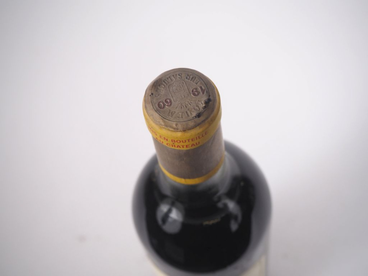 1 BOUTEILLE CHÂTEAU D'YQUEM 1er CCS SAUTERNES - 1960 - HEP  