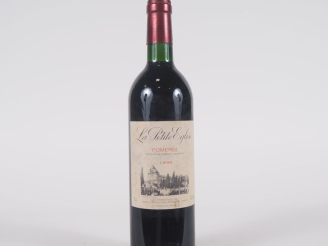 Vente aux enchères 1 BOUTEILLE LA PETITE ÉGLISE POMEROL - 1996 