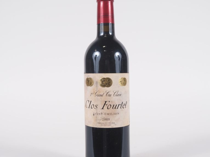 1 BOUTEILLE CLOS FOURTET 1er GCC ST ÉMILION - 2008 - ELS