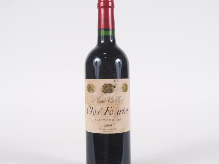1 BOUTEILLE CLOS FOURTET 1er GCC ST ÉMILION - 2009 - ELS 