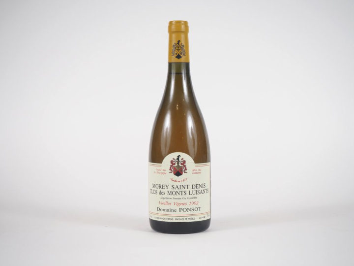 1 BOUTEILE MOREY ST DENIS "CLOS DES MONTS LUISANTS" VIEILLES VIGNES DO