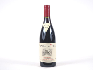 Vente aux enchères 1 BOUTEILLE CHÂTEAU DES TOURS VACQUEYRAS E. REYNAUD - 2011 