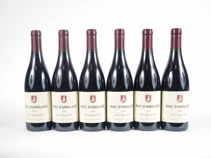 6 BOUTEILLES ROC D'ANGLADE - 2007 - CBO 