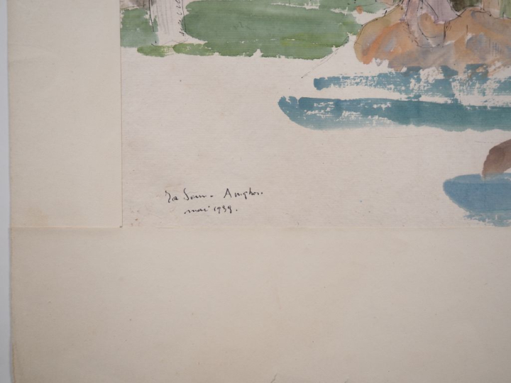 Louis Robert BATE (1898-1948, grand prix de l'Indochine en 1938). "Ang