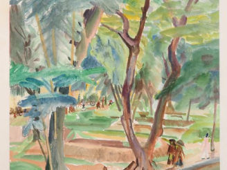 Vente aux enchères Louis Robert BATE (1898-1948, grand prix de l'Indochine en 1938). "Pro