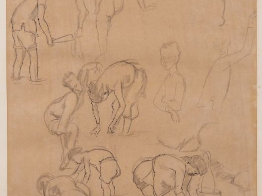 Louis Robert BATE (1898-1948, grand prix de l'Indochine en 1938). "Cul