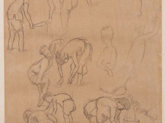 Vente aux enchères Louis Robert BATE (1898-1948, grand prix de l'Indochine en 1938). "Cul