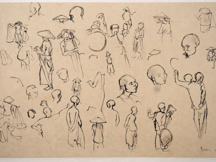 Louis Robert BATE (1898-1948, grand prix de l'Indochine en 1938). "Etu