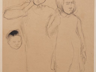 Vente aux enchères Louis Robert BATE (1898-1948, grand prix de l'Indochine en 1938). "Por