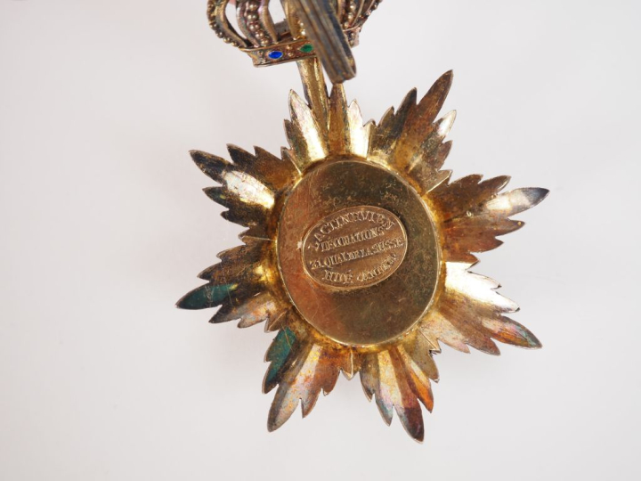 Annam, Ordre du dragon d’Annam (créé en 1884) Ensemble de grand-croix 