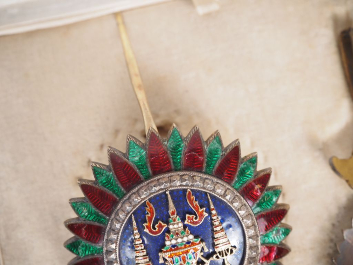 Thaïlande, ordre de la couronne du Siam, fin XIXe début XXe siècle, Co
