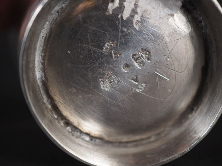 Petite timbale XVIIIème en argent Poids : 70 g   