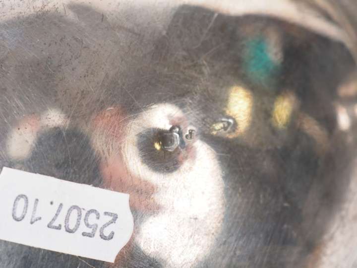 Service à café Napoléon III en argent, poinçon Minerve, à décor de car