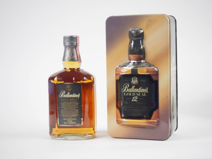 BALLANTINE'S 'GOLD SEAL' 12 YEARS 70 cl - 40 % - COFFRET 