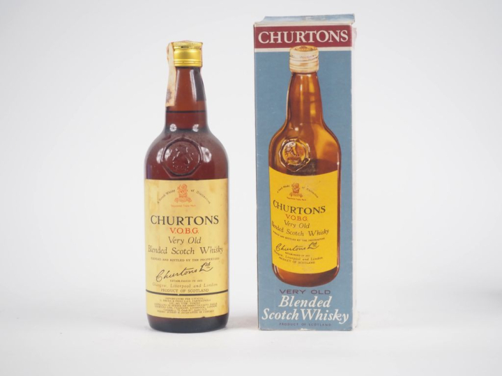 CHURTONS V.O.B.G 75 cl - 43 % - COFFRET 