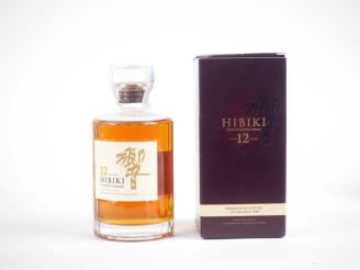 Vente aux enchères HIBIKI 12 YEARS 70 cl - 43 % - COFFRET