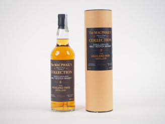 Vente aux enchères HIGHLAND PARK 8 YEARS GORDON   MACPHAIL'S 70 cl - 40 % - COFFRET 