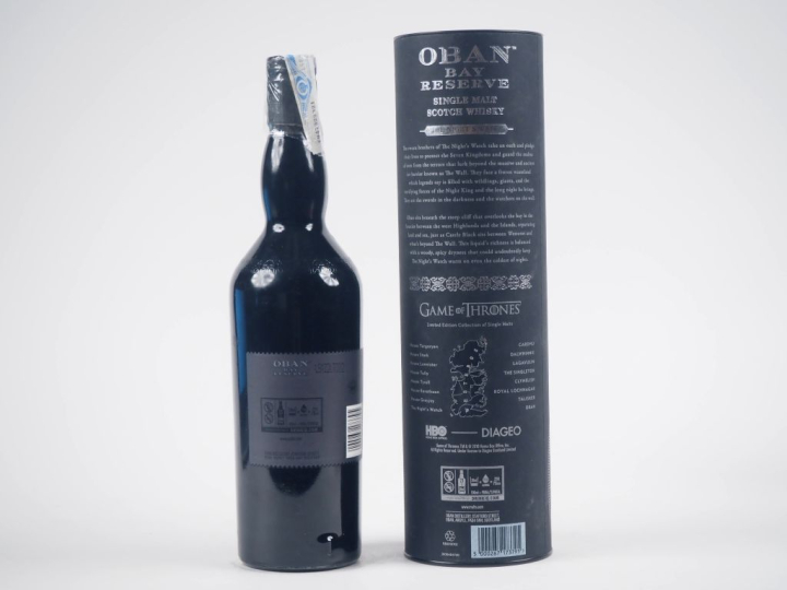 OBAN 'BAY RESERVE' GAME OF THRONES LIMITED EDITION "THE NIGHT WATCH" 7