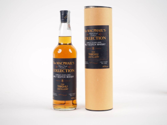 Vente aux enchères TAMDHU 8 YEARS GORDON   MACPHAIL'S 70 cl - 40 % - COFFRET 