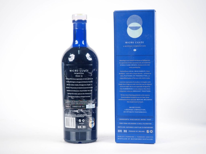 WATERFORD MICRO CUVÉE 'PRIMAVERA' BOTTLE #762/1000 70 cl - 50 % - COFF