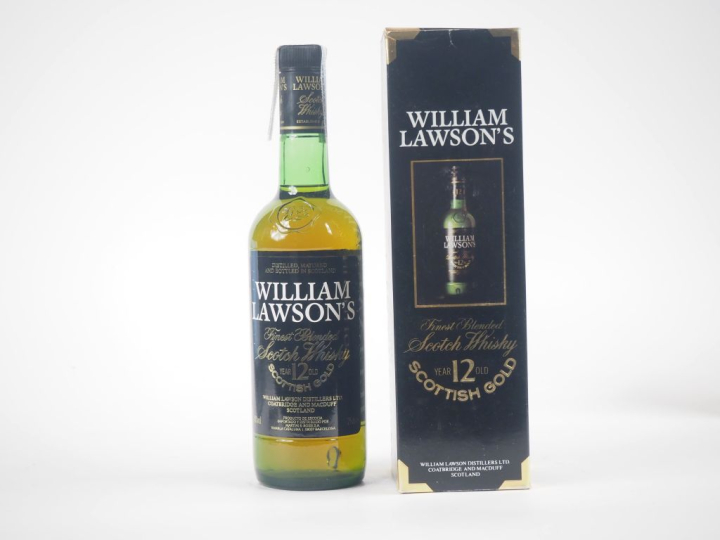 WILLIAM LAWSON'S 12 YEARS 75 cl - 43 % - COFFRET 
