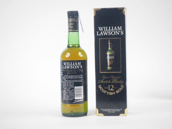 WILLIAM LAWSON'S 12 YEARS 75 cl - 43 % - COFFRET 