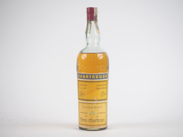 1 BOUTEILLE CHARTREUSE TARRAGONE "EL LICOR CUMBRE" PÉRIODE 1951/1959