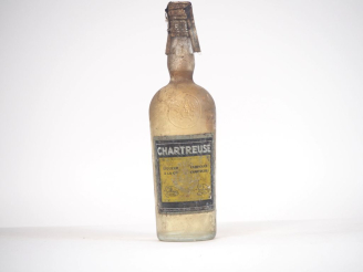 Vente aux enchères 1 BOUTEILLE CHARTREUSE JAUNE TARRAGONE "LA FABIOLA" PÉRIODE 1966-1973 