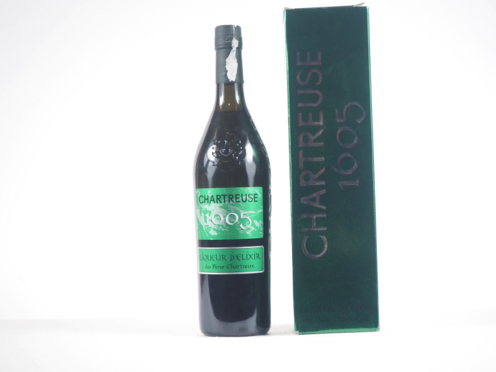 1 BOUTEILLE CHARTREUSE "LIQUEUR D'ELIXIR 1605" - 2023 - COFFRET 