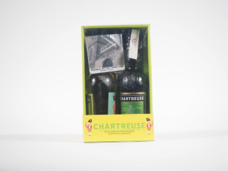 Vente aux enchères 1 COFFRET CHARTREUSE (35 CL) JAUNE ET VERTE SANTA TECLA - 2016 