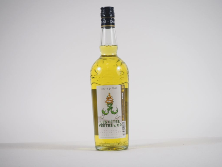 1 BOUTEILLE CHARTREUSE JAUNE LES FÊTES VERTES ET OR - 2017