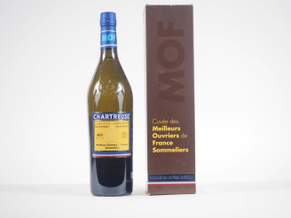 Vente aux enchères 1 BOUTEILLE CHARTREUSE "CUVÉE DES MEILLEURS OUVRIERS DE FRANCE" - 2019