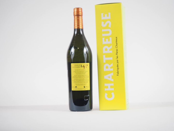 1 BOUTEILLE CHARTREUSE "LIQUEUR DU FOUDRE 147" - 2019 - COFFRET 