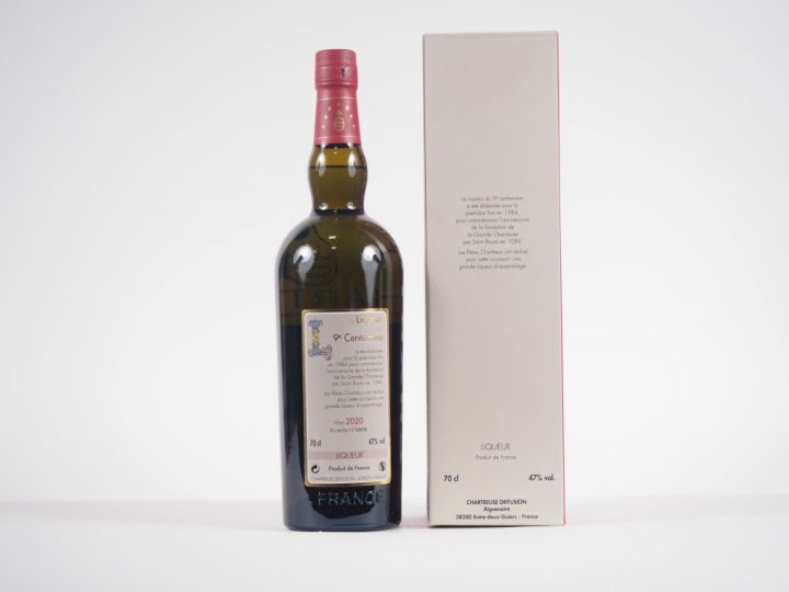 1 BOUTEILLE CHARTREUSE LIQUEUR 9EME CENTENAIRE - 2020 - N°10976 - COFF