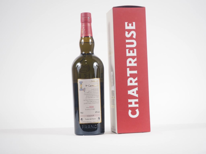 1 BOUTEILLE CHARTREUSE "LIQUEUR 9e CENTENAIRE" - 2020 - N°11023 - COFF