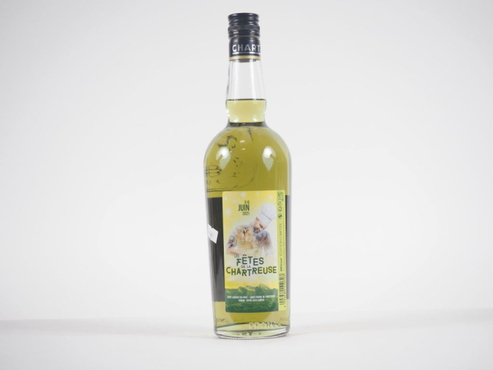 1 BOUTEILLE CHARTREUSE VERTE LES FÊTES DE LA CHARTREUSE - 2021