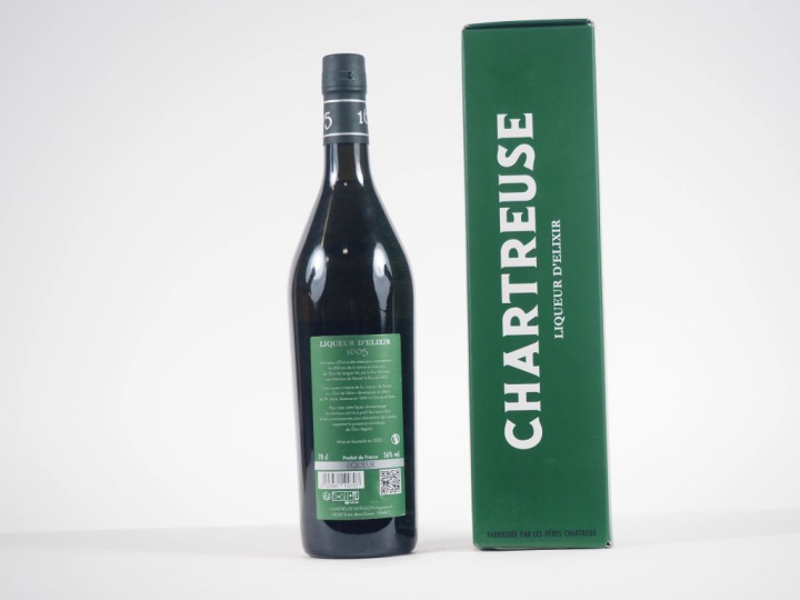 1 BOUTEILLE CHARTREUSE "LIQUEUR D'ELIXIR 1605" - 2023 - COFFRET 