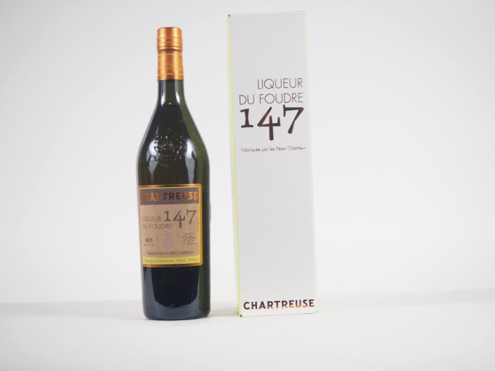 1 BOUTEILLE CHARTREUSE "LIQUEUR DU FOUDRE 147" - 2024 - COFFRET 